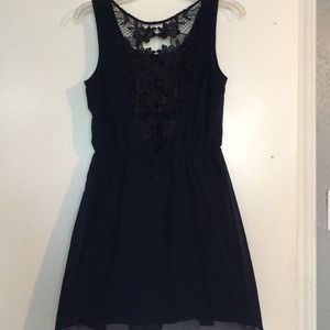 Fun and Flirty Navy Dress